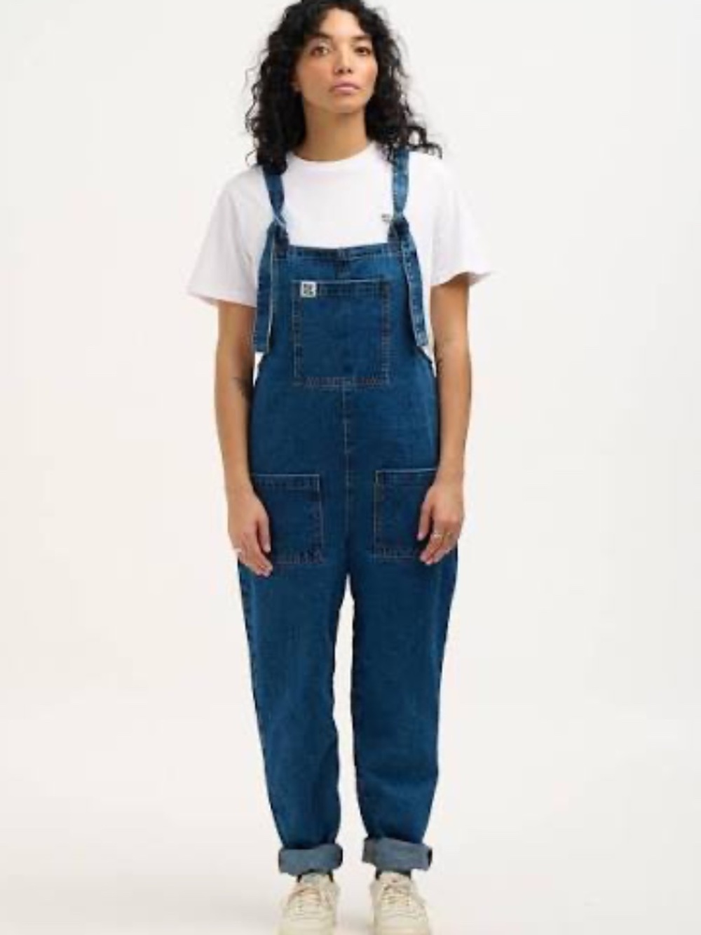 Lucy and Yak original denim dungarees, size 12 (US) 16 (UK)
